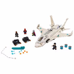LEGO Marvel Spider Man Far from Home: Stark Jet and The Drone Attack 76130 Building Kit (504 Pieces)
