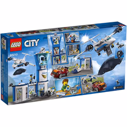 LEGO City Sky Police Air Base 60210 Building Kit (529 Pieces)