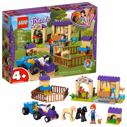 LEGO Friends 4+ Mia's Foal Stable 41361 Building Kit (118 Pieces)