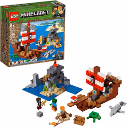 LEGO Minecraft The Pirate Ship Adventure 21152 Building Kit (386 Piece