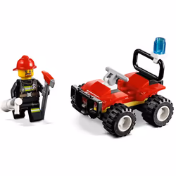 CITY Lego Set 30361 Fire ATV 39 Pieces Polybag