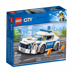 LEGO City Police Patrol Car 60239 Building Kit (92 Pieces)