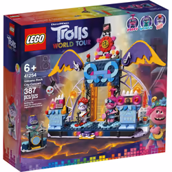 LEGO Trolls World Tour Volcano Rock City Concert 41254  Cool Trolls To
