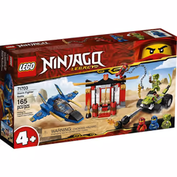 LEGO NINJAGO Legacy Storm Fighter Battle 71703 Ninja Playset Building Toy for Kids Featuring Ninja Action Figures (165 Pieces ...