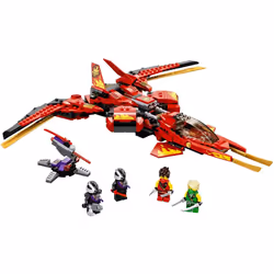LEGO NINJAGO Legacy Kai Fighter 71704 Building Set for Kids Featuring