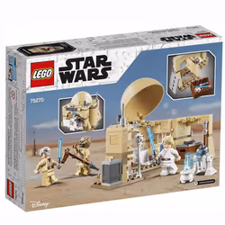 LEGO Star Wars: A New Hope OBI-Wans Hut 75270 Hot Toy Building Kit; Super Star Wars Starter Set for Young Kids (200 Pieces)
