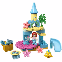 LEGO DUPLO Disney Ariel's Undersea Castle 10922 Imaginative Building Toy for Kids; Ariel and Flounders Princess Castle Playset Under The Sea (35 Piece