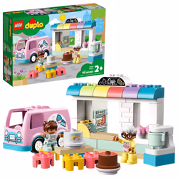 LEGO DUPLO Town Bakery 10928 Educational Play Caf? Toy for Toddlers  Great Gift for Kids Ages 2 and Over (46 Pieces)