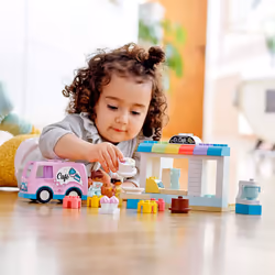 LEGO DUPLO Town Bakery 10928 Educational Play Caf? Toy for Toddlers  Great Gift for Kids Ages 2 and Over (46 Pieces)