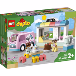 LEGO DUPLO Town Bakery 10928 Educational Play Caf? Toy for Toddlers  Great Gift for Kids Ages 2 and Over (46 Pieces)