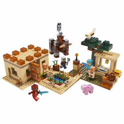 LEGO Minecraft The Illager Raid 21160 Building Toy Set Gift for Boys a