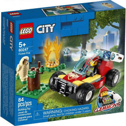 LEGO City Forest Fire 60247 Firefighter Toy  Cool Building Toy for Kid