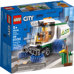 LEGO City Street Sweeper 60249 Construction Toy  Cool Building Toy for