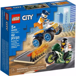 LEGO City Stunt Team 60255 Bike Toy Cool Building Set for Kids New 2