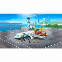 LEGO City Passenger Airplane 60262  with Radar Tower  Airport Truck wi