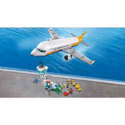 LEGO City Passenger Airplane 60262  with Radar Tower  Airport Truck wi
