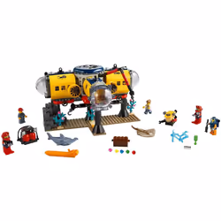LEGO City Ocean Exploration Base Playset 60265  with Submarine  Underw