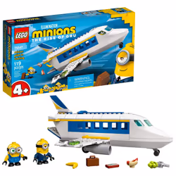 LEGO Minions: The Rise of Gru: Minion Pilot in Training (75547) Toy Plane Building Kit for Kids  a Great Present for Kids Who ...