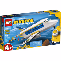 LEGO Minions: The Rise of Gru: Minion Pilot in Training (75547) Toy Plane Building Kit for Kids  a Great Present for Kids Who Love Minions T