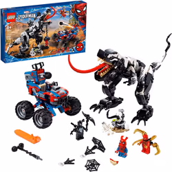 LEGO Marvel Spider-Man Venomosaurus Ambush 76151 Building Toy with Sup