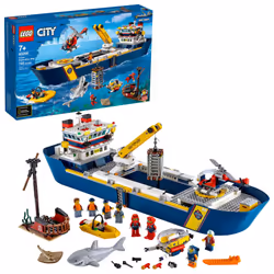LEGO City Ocean Exploration Ship 60266 Toy Exploration Vessel Mini H