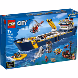 LEGO City Ocean Exploration Ship 60266  Toy Exploration Vessel  Mini H