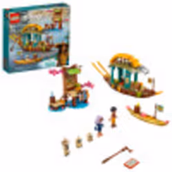 LEGO Disney Bouns Boat 43185 Building Kit; an Imaginative Toy Building Kit; Best for Kids Who Like Exploring The World and Ad ...