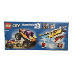 LEGO City 66636 Super Pack 2-in-1 Monster Truck and Mail Plane 129-Pieces