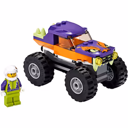 LEGO City 66636 Super Pack 2-in-1 Monster Truck and Mail Plane 129-Pieces
