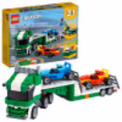 LEGO Creator 3in1 Race Car Transporter 31113 Building Kit Makes a Great Gift for Kids Who Love Fun Toys and Creative Building