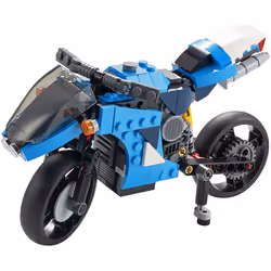 LEGO Creator 3in1 Superbike 31114 Toy Motorcycle Building Kit; Makes a Great Gift for Kids Who Love Motorbikes and Creative Building  New 2021 (236 Pi