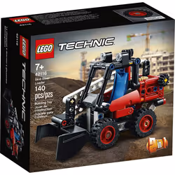 LEGO Technic Skid Steer Loader 42116 Model Building Kit for Kids Who Love Toy Construction Trucks  New 2021 (139 Pieces) - Additional view 3