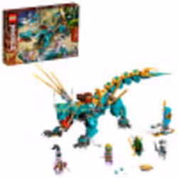 LEGO NINJAGO Jungle Dragon 71746 Building Kit; Ninja Playset Featuring