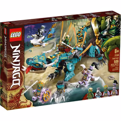 LEGO NINJAGO Jungle Dragon 71746 Building Kit; Ninja Playset Featuring