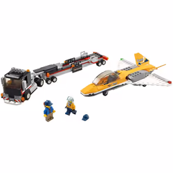 LEGO City Airshow Jet Transporter 60289 Building Kit; Fun Toy Playset