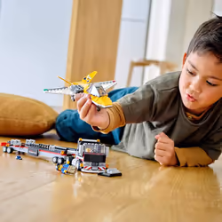 LEGO City Airshow Jet Transporter 60289 Building Kit; Fun Toy Playset