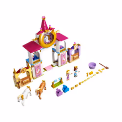 LEGO Disney Belle and Rapunzels Royal Stables 43195 Building Kit; Grea