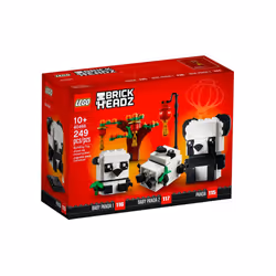 LEGO 40466 Chinese New Year Pandas - New.