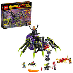 LEGO Monkie Kid Spider Queens Arachnoid Base 80022 Building Kit (1 170