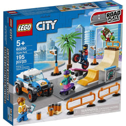 LEGO City Skate Park 60290 Building Kit; Cool Building Toy for Kids  New 2021 (195 Pieces)