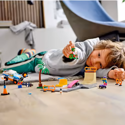 LEGO City Skate Park 60290 Building Kit; Cool Building Toy for Kids  New 2021 (195 Pieces)