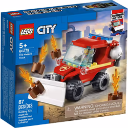 LEGO City Fire Hazard Truck 60279 Building Kit; Firefighter Toy That M