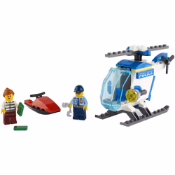 LEGO City Police Helicopter Building Kit; Cool Police Helicopter Toy 60275  New 2021 (51 Pieces)