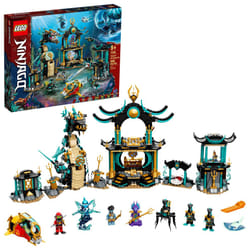 LEGO NINJAGO Temple of The Endless Sea 71755 Building Kit; Underwater Playset Featuring NINJAGO Kai and Snake Toy; New 2021 (1 060 Pieces)