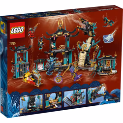 LEGO NINJAGO Temple of The Endless Sea 71755 Building Kit; Underwater Playset Featuring NINJAGO Kai and Snake Toy; New 2021 (1 060 Pieces)