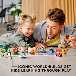 LEGO Classic Around The World 11015 Building Toy Set for Preschool Kids  Boys  and Girls Ages 4+ (950 Pieces)