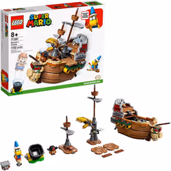 LEGO Super Mario Bowsers Airship Expansion Set 71391 Building Toy for Kids; New 2021 (1 152 Pieces)