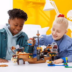 LEGO Super Mario Bowsers Airship Expansion Set 71391 Building Toy for Kids; New 2021 (1 152 Pieces)