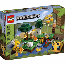 LEGO Minecraft The Bee Farm 21165 Minecraft Building Action Toy with a Beekeeper Plus Cool Bee and Sheep Figures New 2021 2 ...