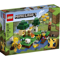 LEGO Minecraft The Bee Farm 21165 Minecraft Building Action Toy with a Beekeeper  Plus Cool Bee and Sheep Figures  New 2021 238 Pieces Multicolor
